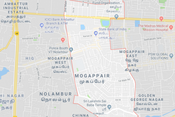 MOGAPPAIR RoofandFloor Localities   Mogappair Map 600x400 