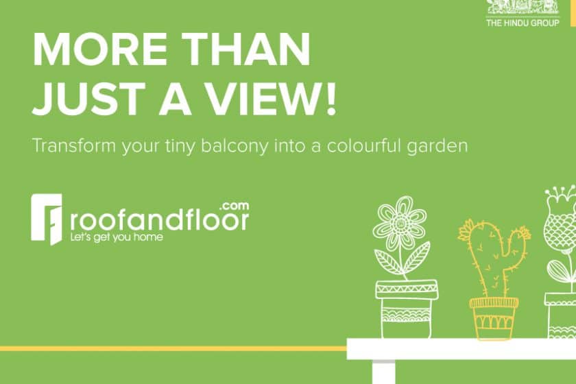 Garden in your balcony