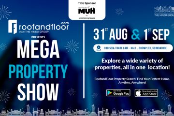 RoofandFloor's Mega Property Show in Coimbatore August 31st and 1st September