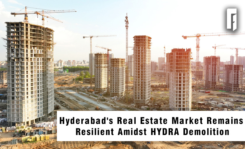 hyderabads real estate market remains resilient amidst hydra demolition