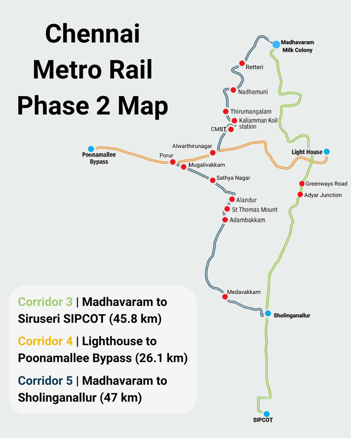 Chennai Metro phase 2