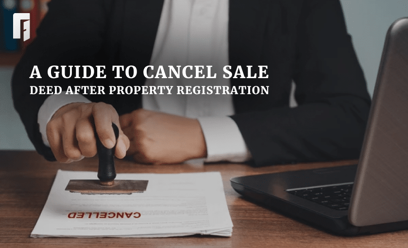 Cancellation of sale deed