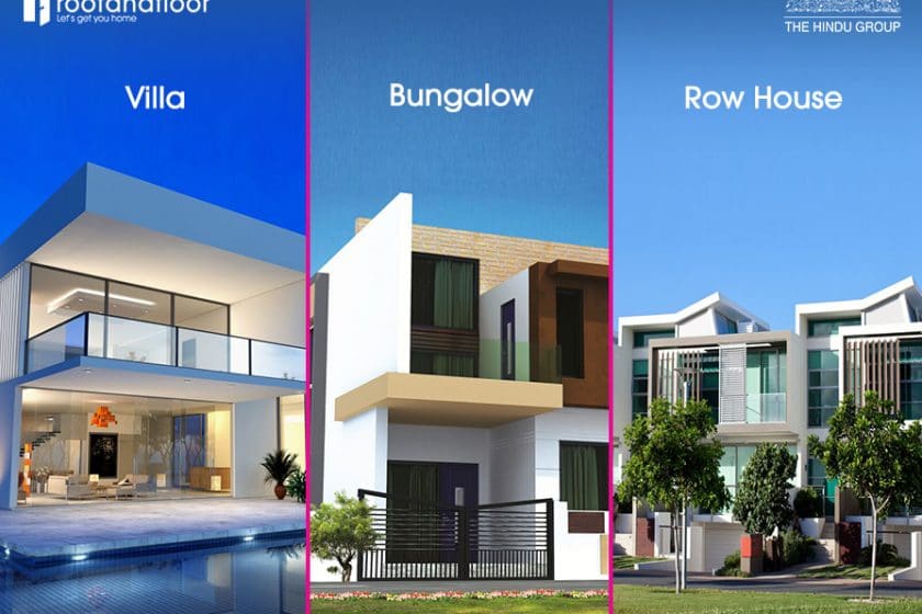  RAFTutorials Villa Vs Bungalow Vs Row House RoofandFloor 