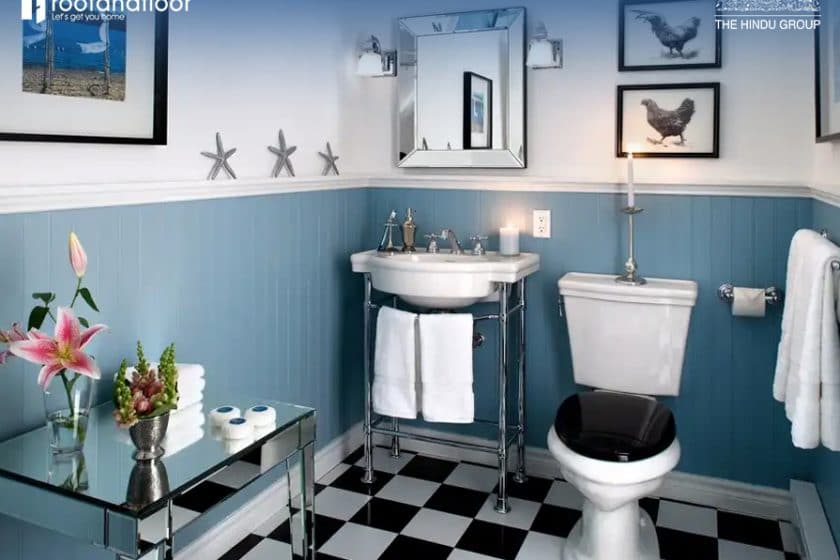 Bold And Beautiful 5 Ways To Add Black In Your Bathroom Roofandfloor Blog - How To Add Color A Black And White Bathroom