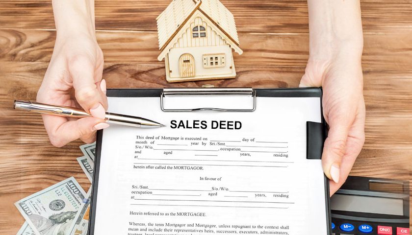 sale deed executed